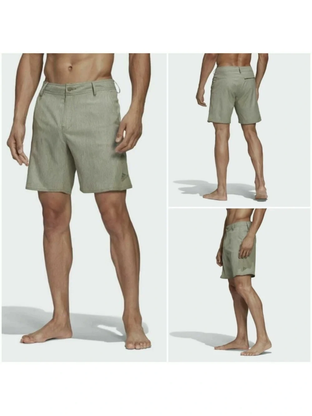 Adidas Versatile Shorts FJ3901 Men's Size 36 Legacy Green Swim Golf Athletic $65